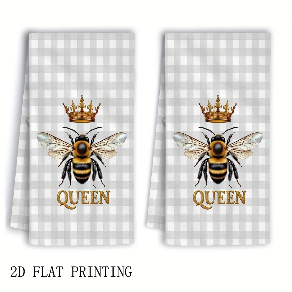 Home Cooking Queen - Juego de 2 toallas de cocina