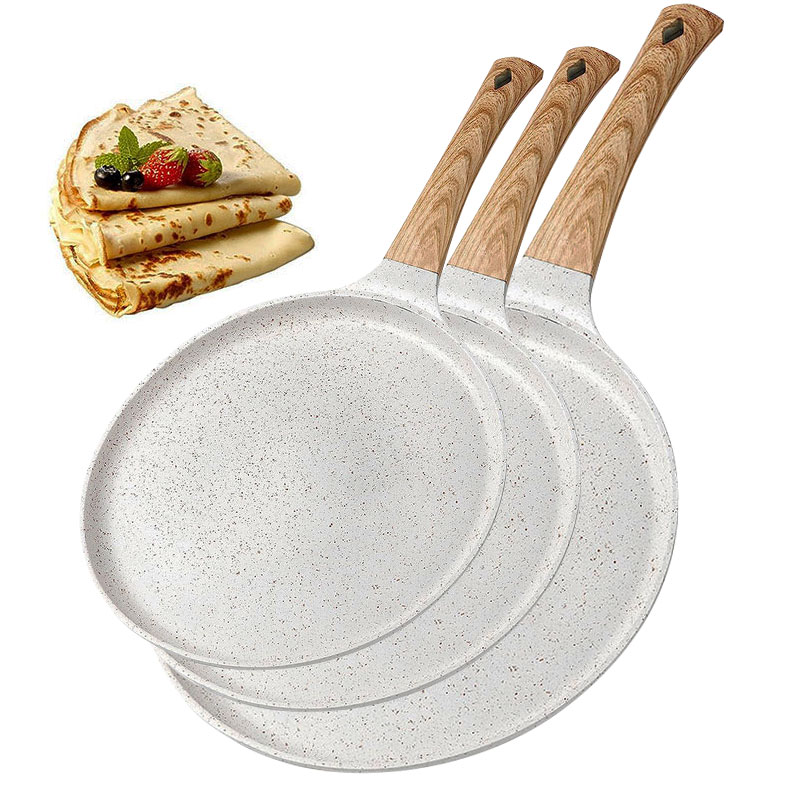Crepe Pan Nonstick - Sartén Antiadherente de 20/24/28 cm para