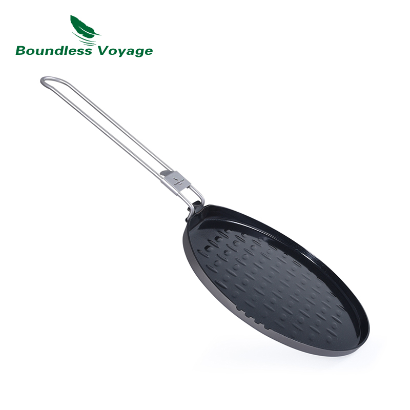 Crepe Pan Nonstick - Boundless Voyage-sartén antiadherente de titanio con