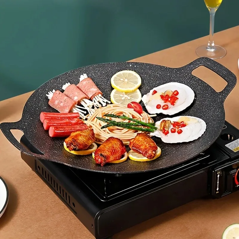 Crepe Pan Nonstick - Sartén para asar antiadherente, sartén para