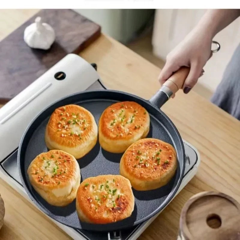 Sartén de Hierro Fundido sin R - Crepe Pan Nonstick reseña y precio