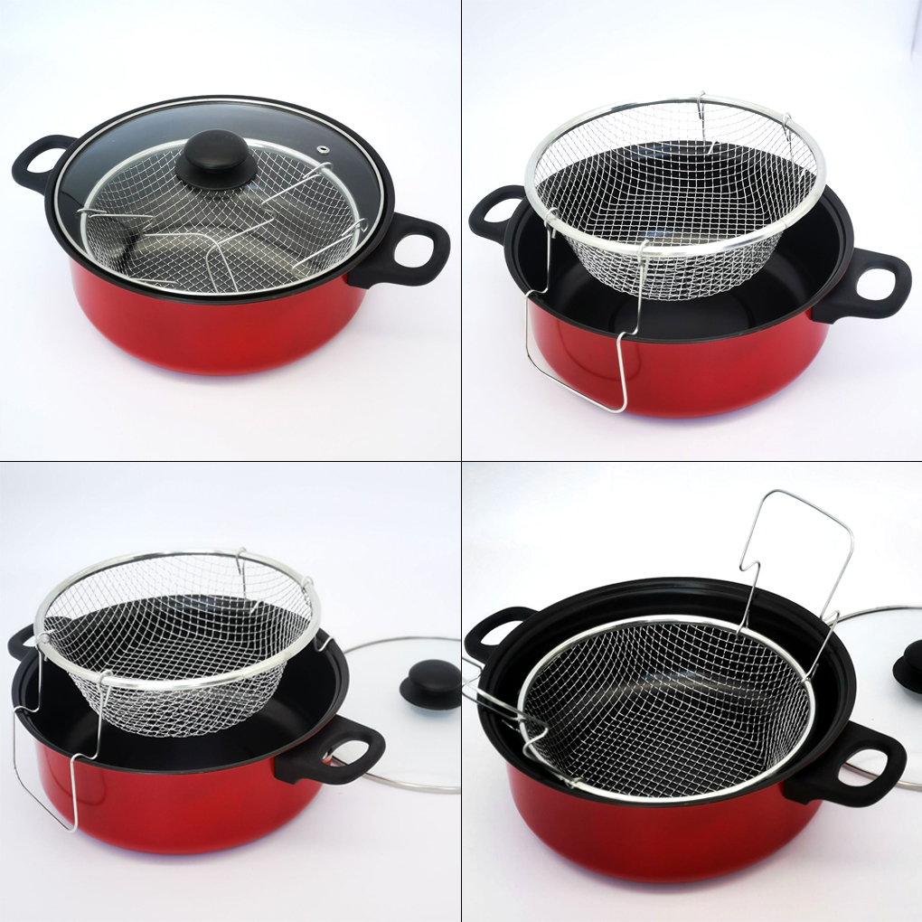 Olla para freír, freidora de a - Crepe Pan Nonstick reseña y precio