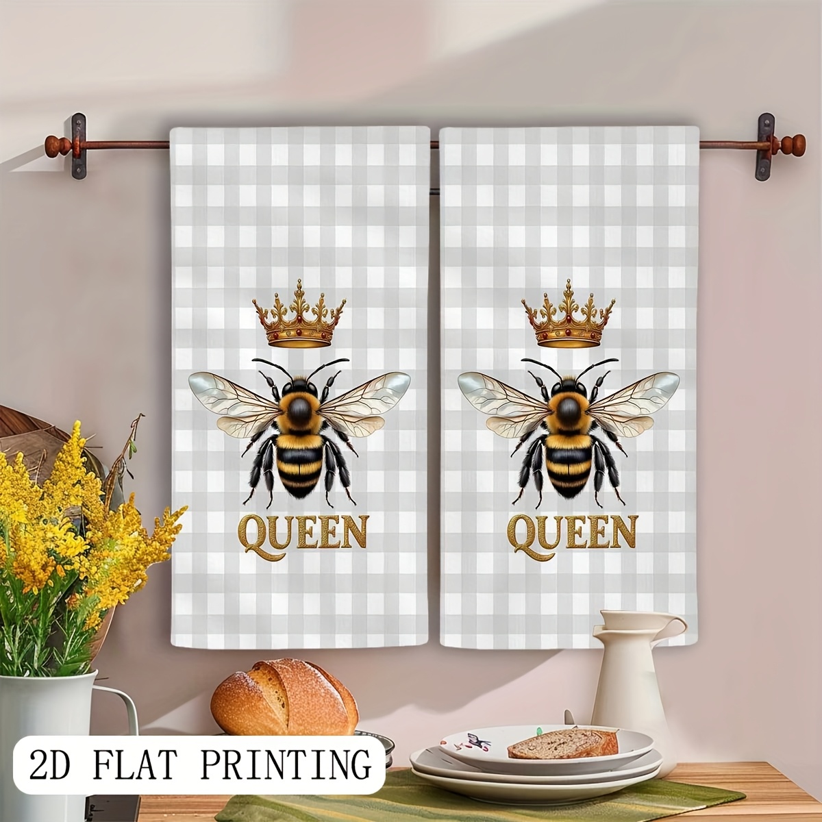 Juego de 2 toallas de cocina c - Home Cooking Queen reseña y precio