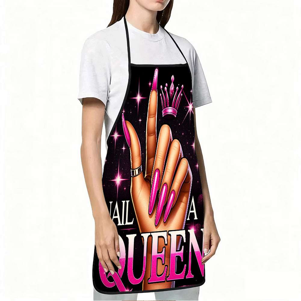 Delantal Queen Of The Cakes, c - Home Cooking Queen reseña y precio