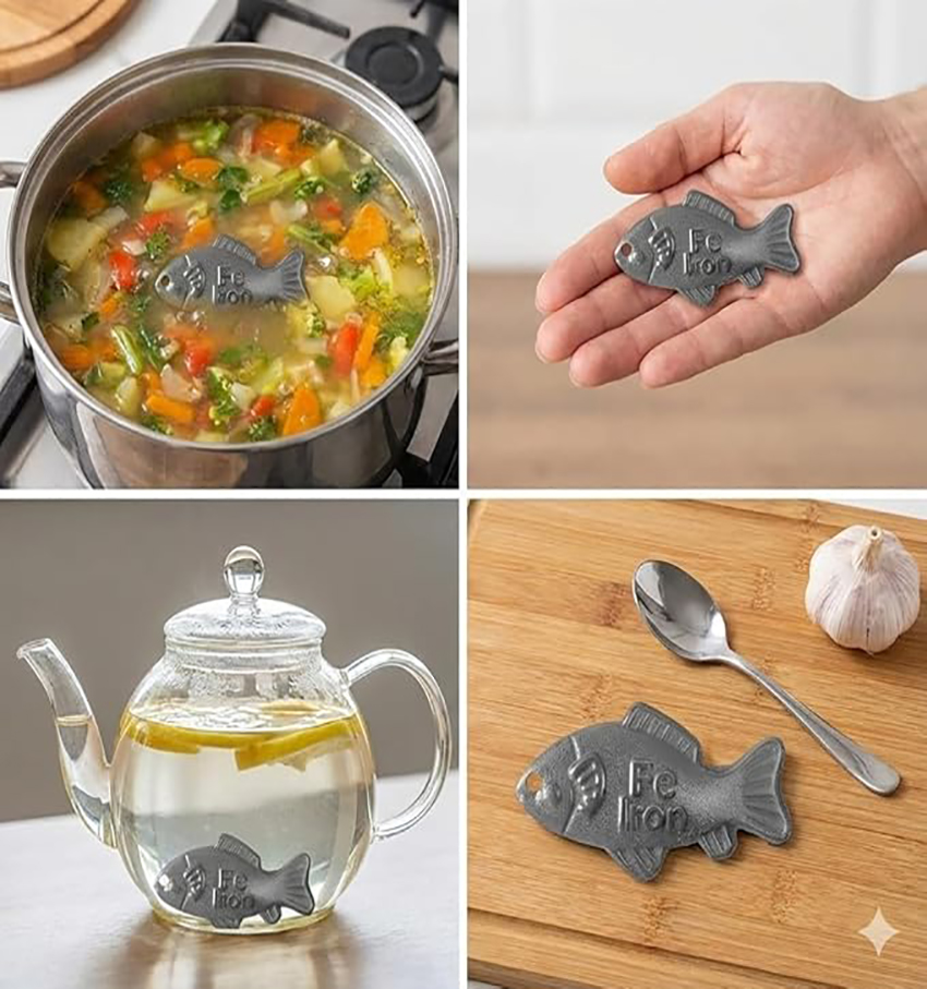 Suplemento de Hierro Natural p - Home Cooking Meal reseña y precio