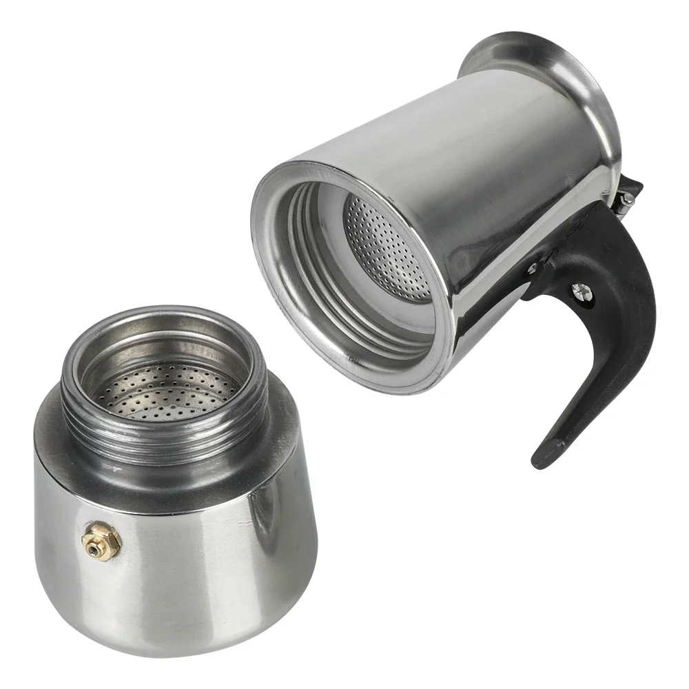 Cafetera Moka de acero inoxida - Home Cooking Appliances reseña y precio