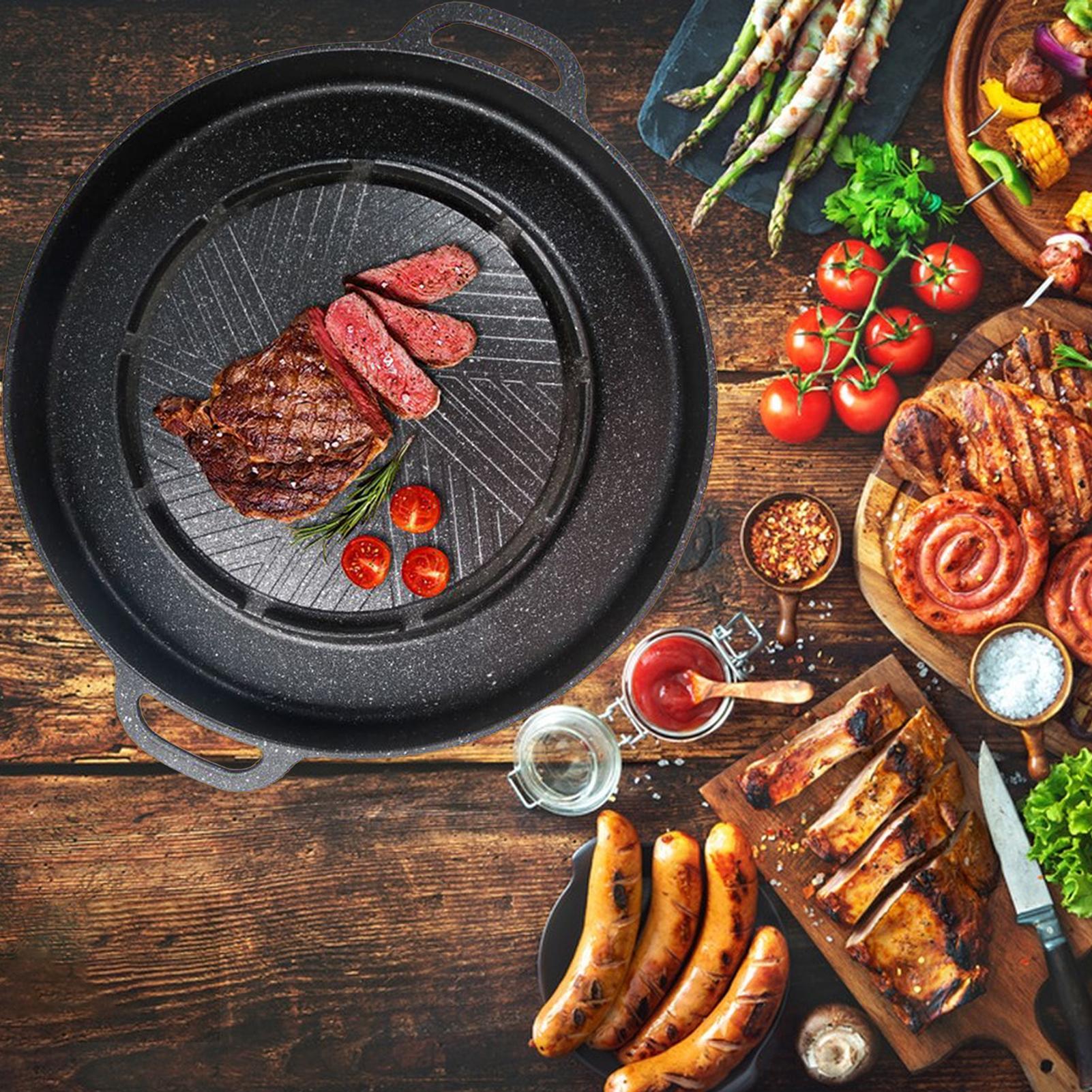 Parrilla y sartén caliente 2 e - Crepe Pan Nonstick reseña y precio
