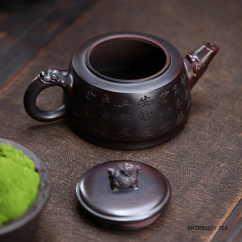 Tetera de arcilla púrpura hech - Tagine Clay Pot reseña y precio