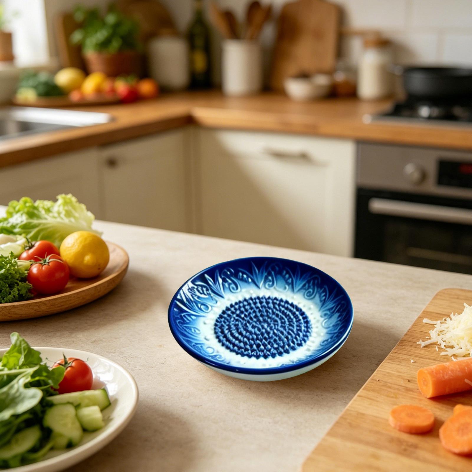 Plato Rallador de Ajo con Dise - Home Cooking Meal reseña y precio