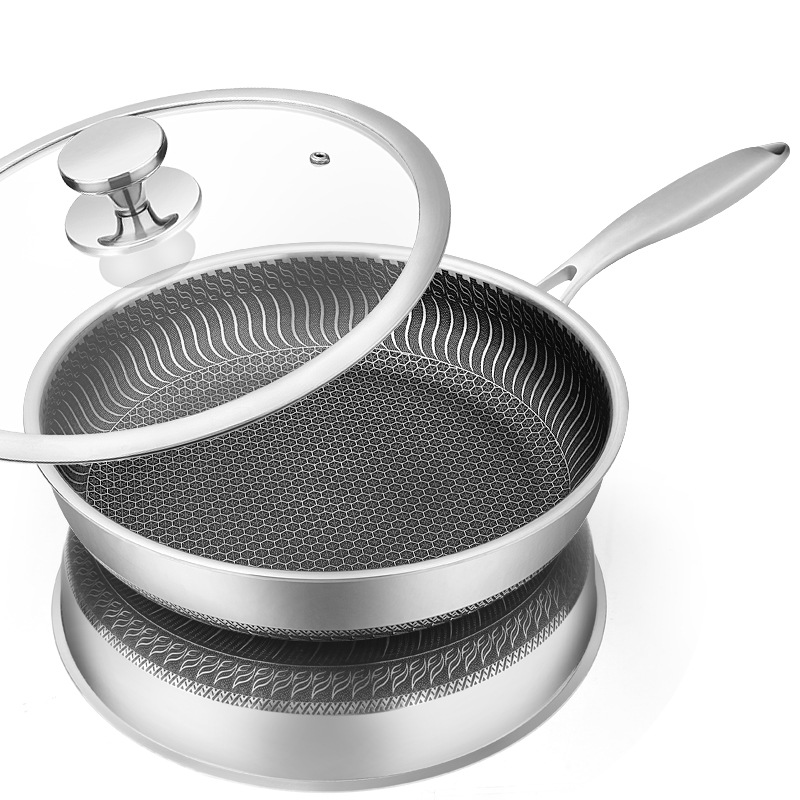 Sartén de acero inoxidable LME - Crepe Pan Nonstick reseña y precio