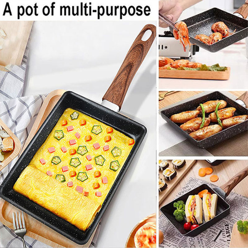 Tamagoyaki sartén para tortill - Crepe Pan Nonstick reseña y precio