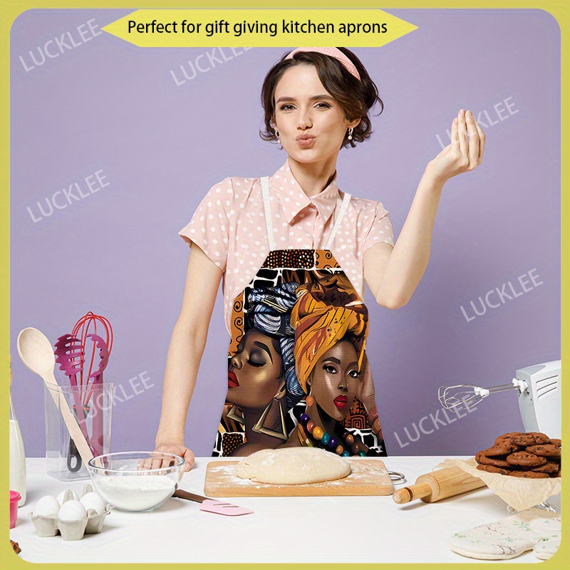 1 delantal de lino sin mangas  - Home Cooking Queen reseña y precio