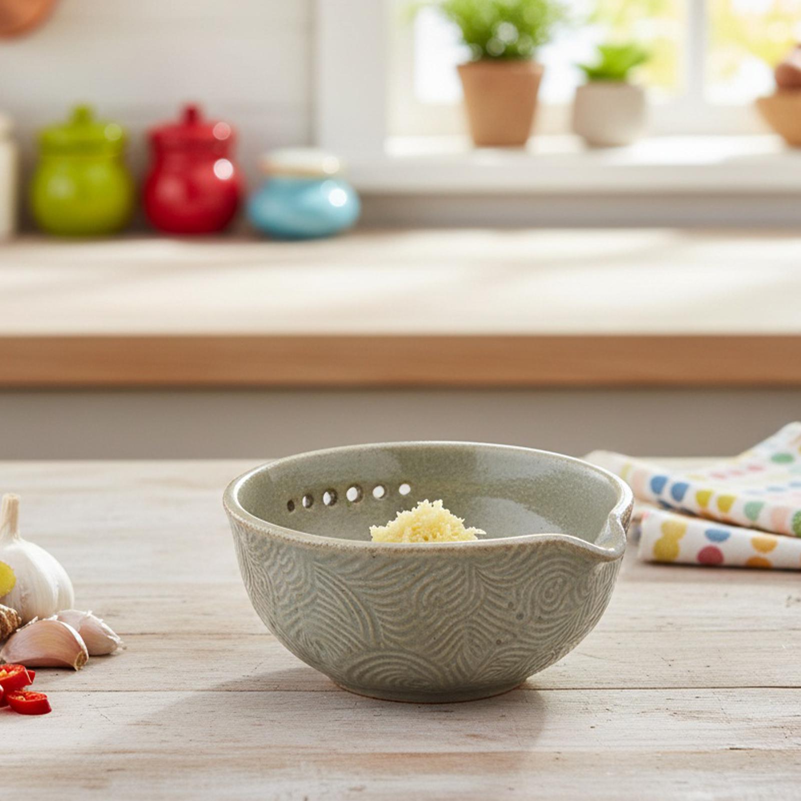 Plato de ajo, picadora de cerá - Home Cooking Meal reseña y precio