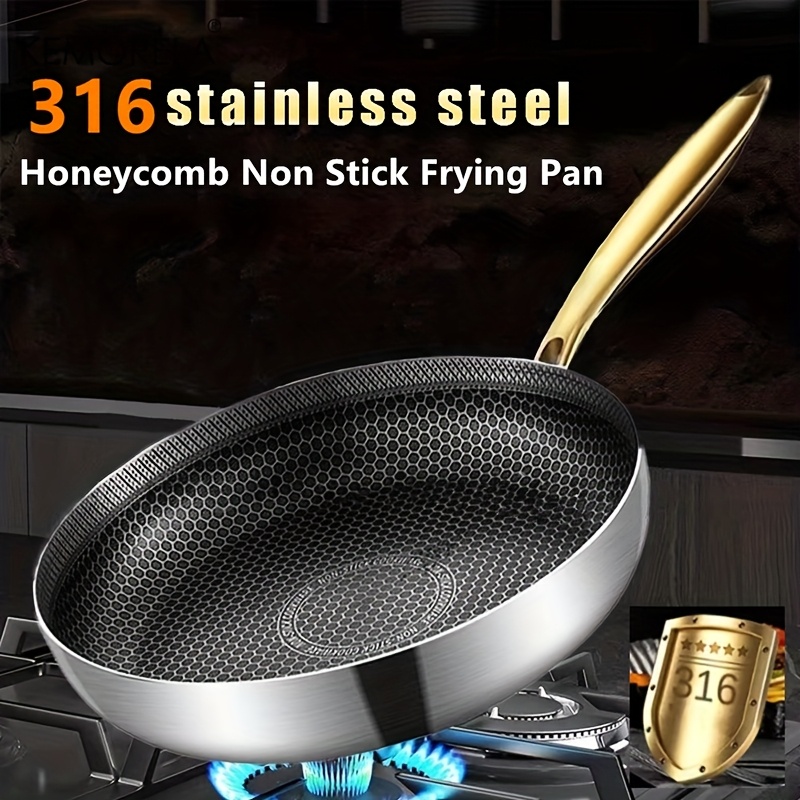 Sartén de acero inoxidable 316 - Crepe Pan Nonstick reseña y precio