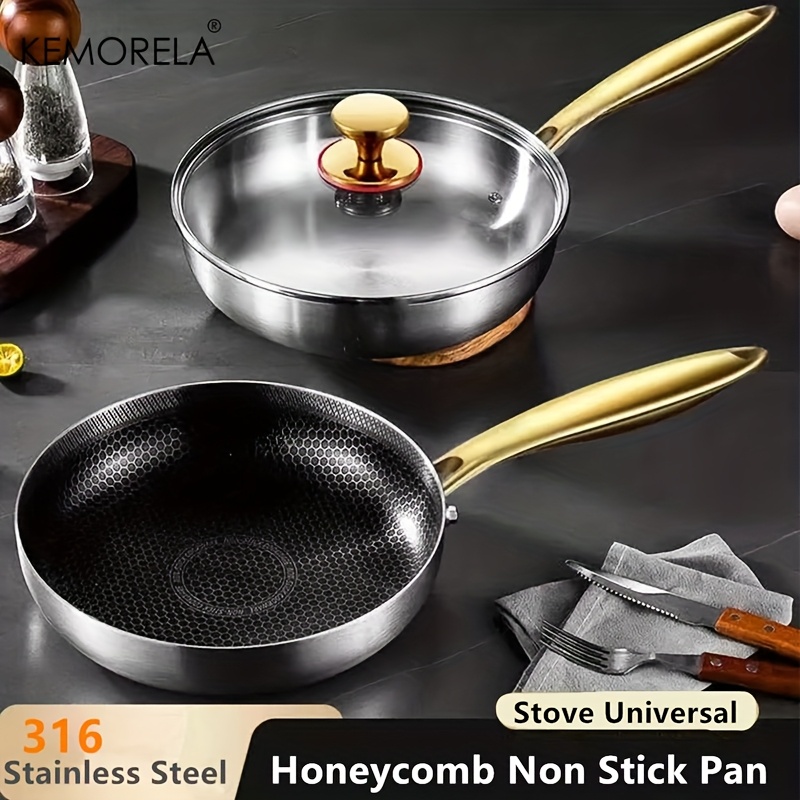 Sartén de acero inoxidable 316 - Crepe Pan Nonstick reseña y precio