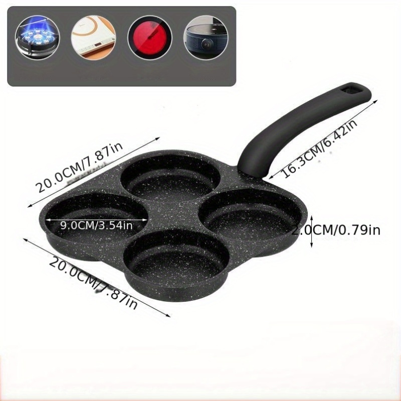 Sartén Antiadherente para Huev - Crepe Pan Nonstick reseña y precio